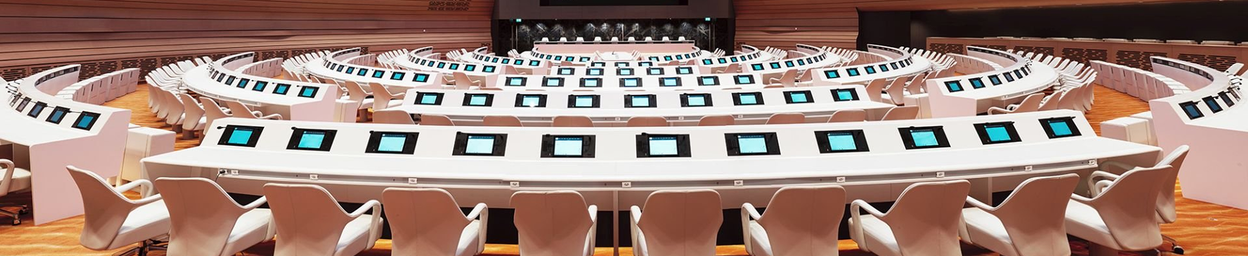 Displays for meeting rooms and conference rooms