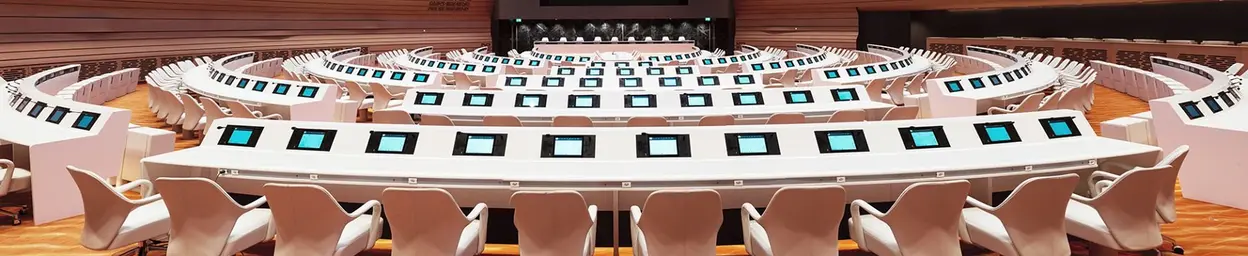 Touchscreens for meeting rooms and conference rooms