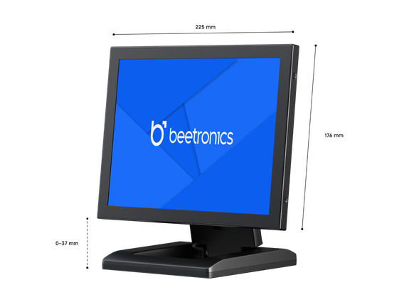 10 Inch Monitor Metal (4:3)