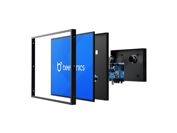 15 Inch Monitor Metal (4:3)