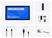 24 Inch Touchscreen Metal (High Brightness)