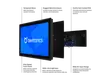 15 Inch Touchscreen Metal (High Brightness)