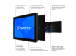 17 Inch Touchscreen Metal (High Brightness)