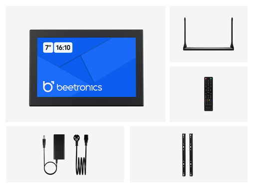 7 Inch Monitor Metal