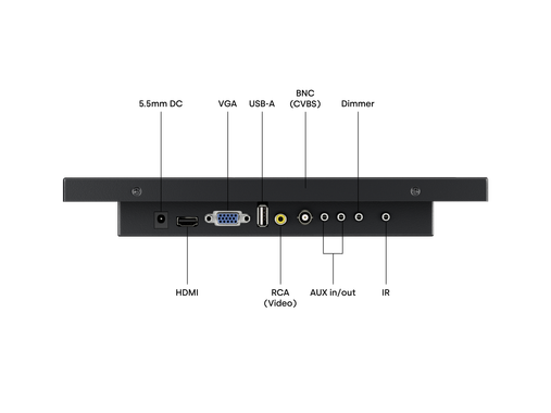 12 Inch Monitor Metal
