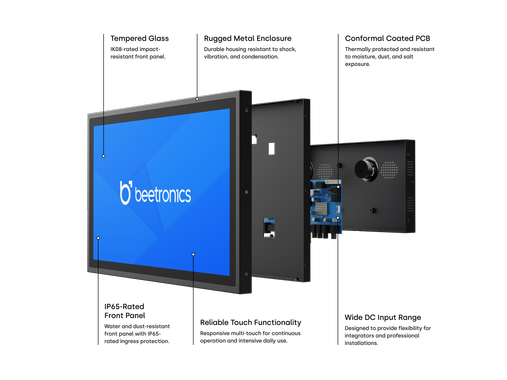 7 Inch Touchscreen Metal