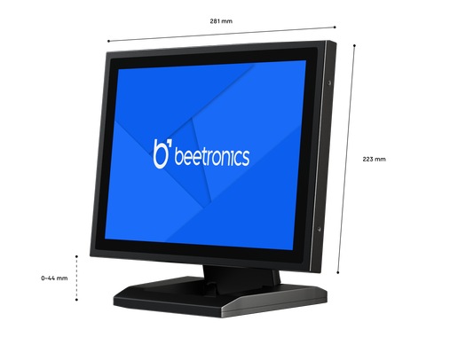 12 Inch Touchscreen Metal (4:3)