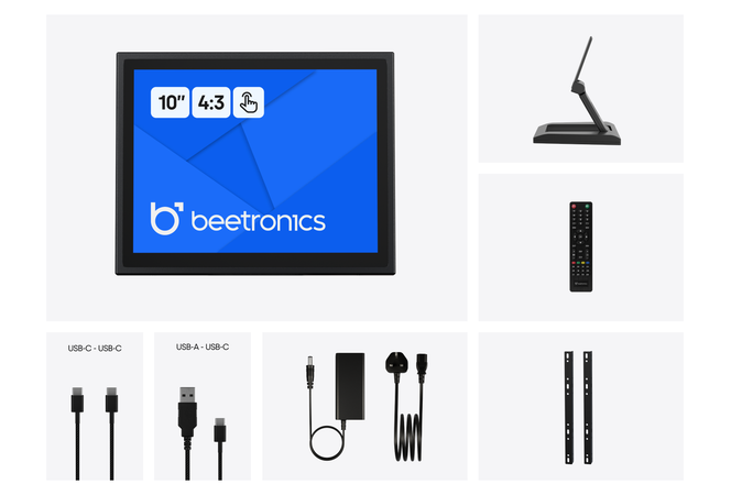 10 Inch Touchscreen Metal (4:3)