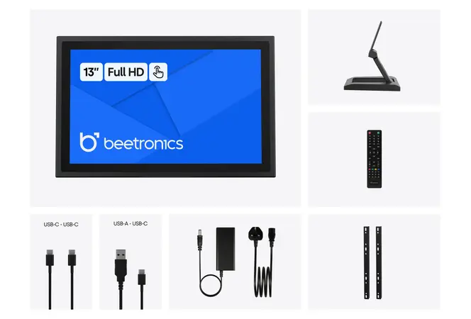 13 Inch Touchscreen Metal