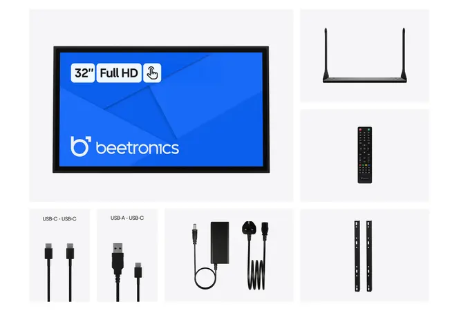 32 Inch Touchscreen Metal