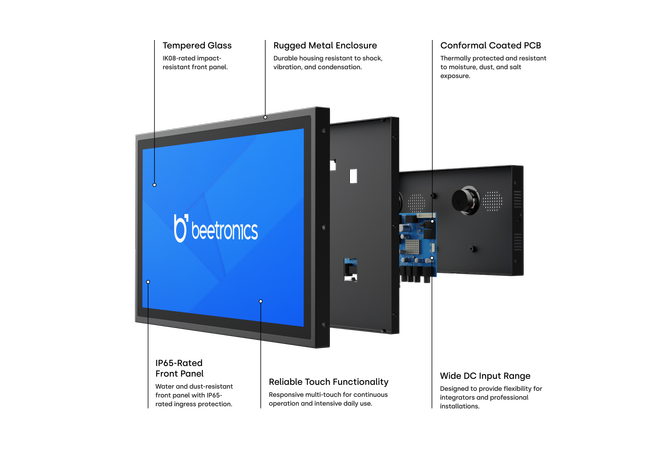 27 Inch Touchscreen Metal