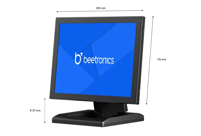 10 Inch Monitor Metal (4:3)