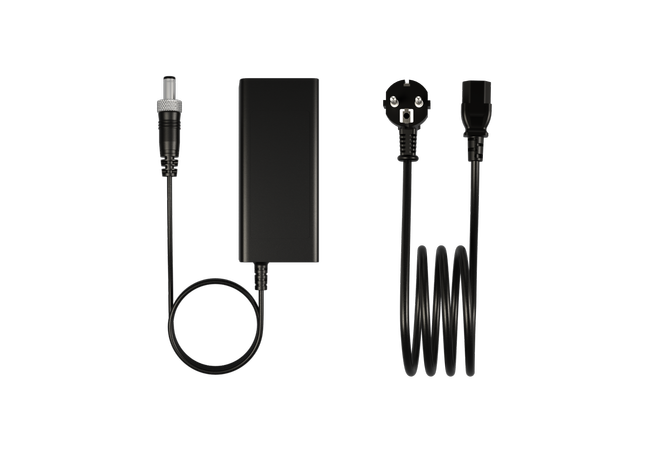 19V power adapter with lock, EU plug