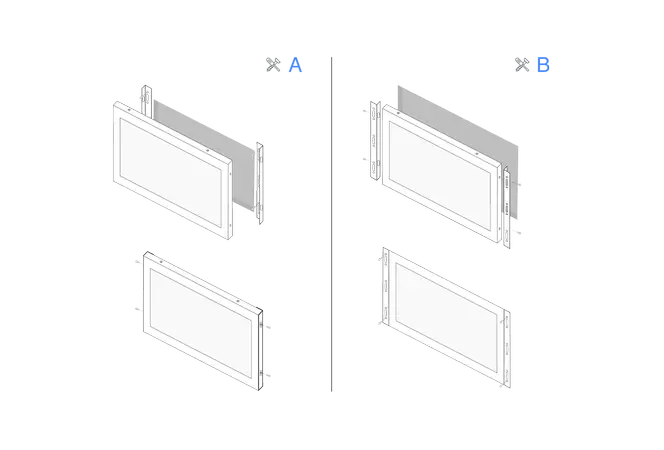 12 Inch Monitor Metal
